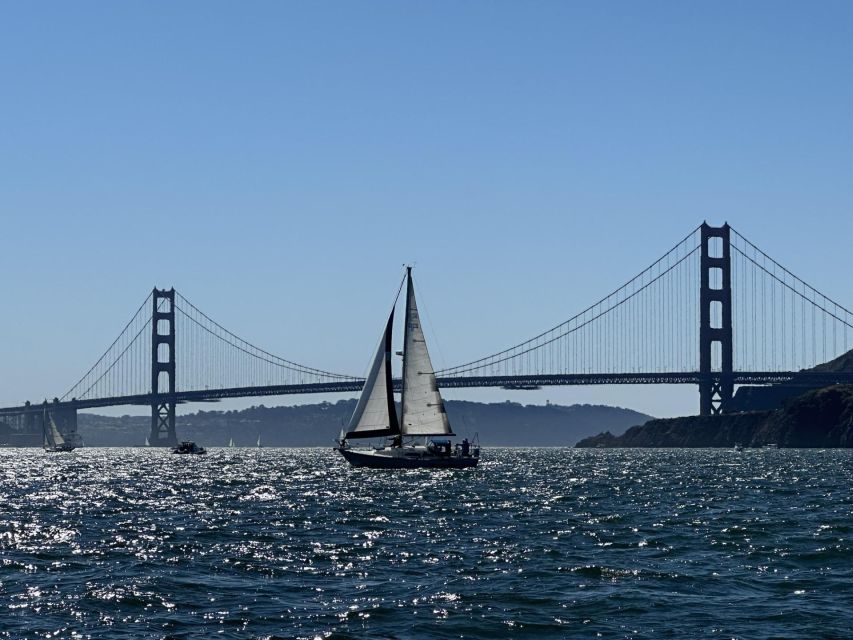 SAN FRANCISCO: (2hr) SUNSET Sailing Experience on SF Bay - Setting sail from Sausalito at sunset