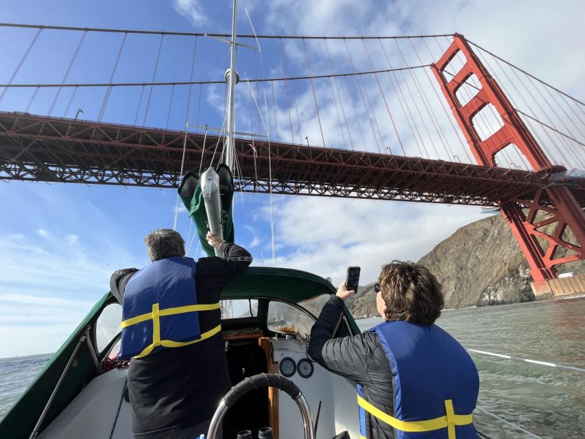 SAN FRANCISCO: (2hr) SUNSET Sailing Experience on SF Bay - Under the Golden Gate Bridge