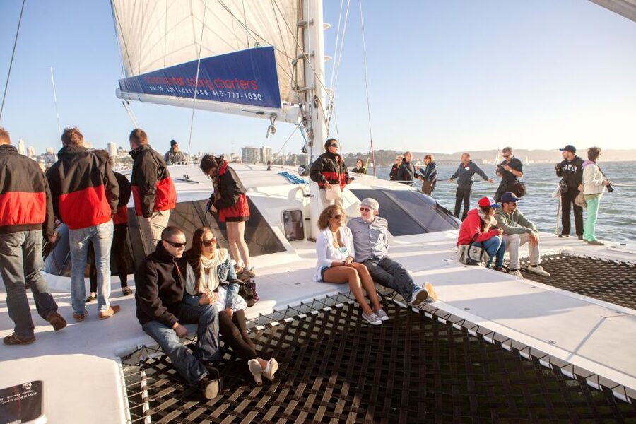 San Francisco Bay Sunset Cruise by Luxury Catamaran - Wildlife and the Pier 39 sea lions