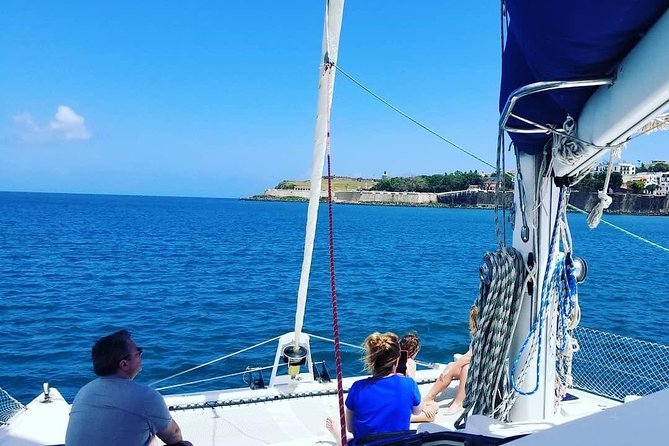 San Juan Bay Day Sail with Drinks Included - The city gate seen from sea level