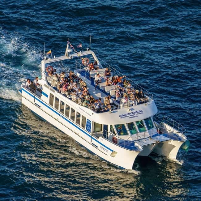 San Sebastián: Sunset Cruise on a Sustainable Catamaran - Key points to know before booking