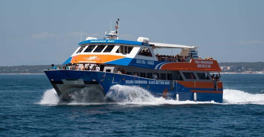 Santa Pola: Tabarca Catamaran Cruise with Underwater Vision - Key points at a glance