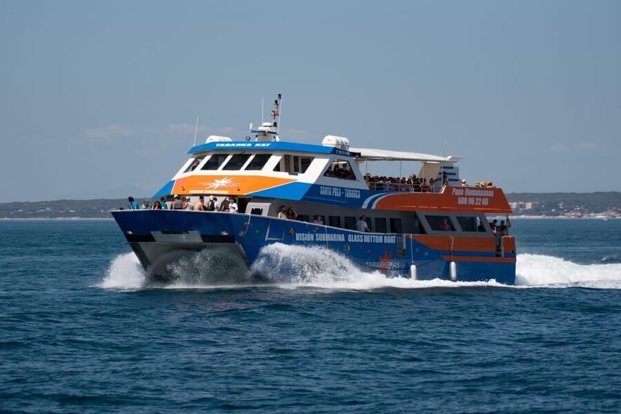 Santa Pola: Tabarca Catamaran Cruise with Underwater Vision - Booking, cancellation, and useful practical details
