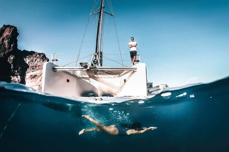 Santorini: All-Inclusive Private Catamaran Experience - Key points to know before booking