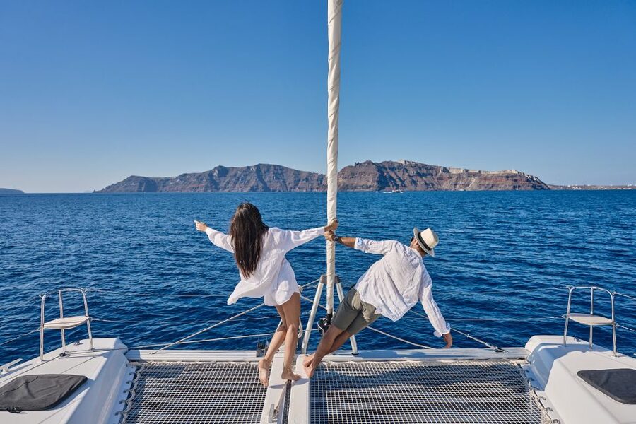 Santorini: Caldera Luxury Catamaran Cruise w/ Meal & Drinks - Is $148 a fair price?