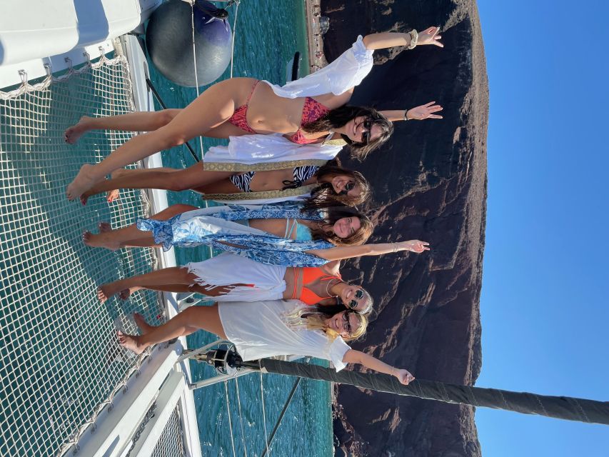Santorini: Catamaran Cruise with Meal & Open Bar - Why the water is the real Santorini attraction