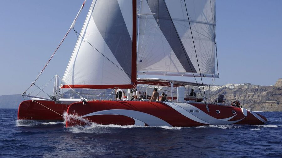 Santorini: Dream Catcher 5-hour Sailing Trip in the Caldera - Key points to know before booking