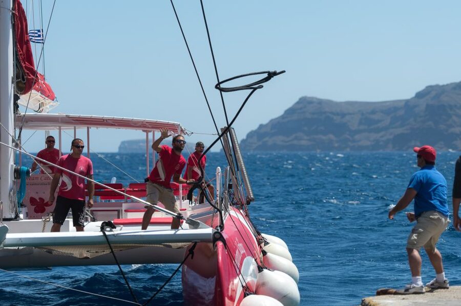 Santorini: Dream Catcher 5-hour Sailing Trip in the Caldera - Practical details that can make the day better