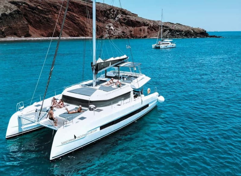 Santorini: Majestic Catamaran Cruise with Meal and Drinks - Why a catamaran is a smart way to see Santorini