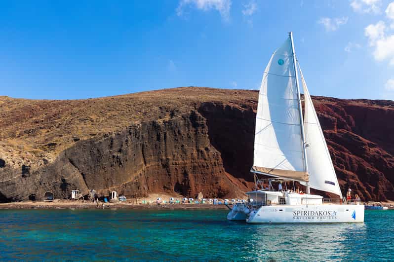 Santorini: Sailing Catamaran Cruise with BBQ and Drinks - Why Santorini is better from the water