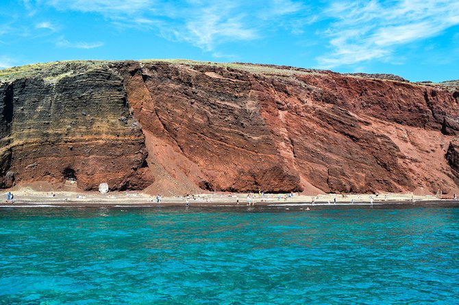 Santorini Sailing Dream Catcher with BBQ Lunch and Drinks - The warm springs near Palea Kameni and Nea Kameni