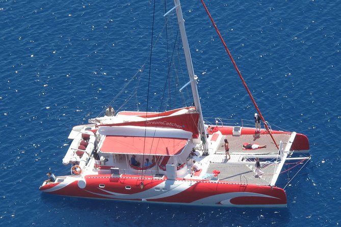 Santorini Sailing Dream Catcher with BBQ Lunch and Drinks - Morning cruise or afternoon sunset sailing?