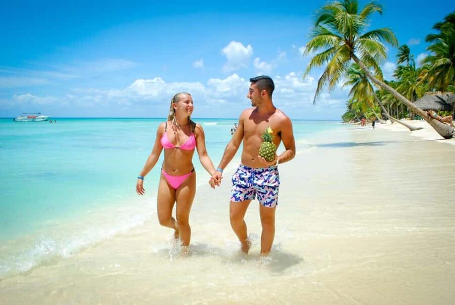SAONA ISLAND: Catamaran Boat with Open Bar, Lunch and More.. - Catamaran sailing turns transport into part of the day