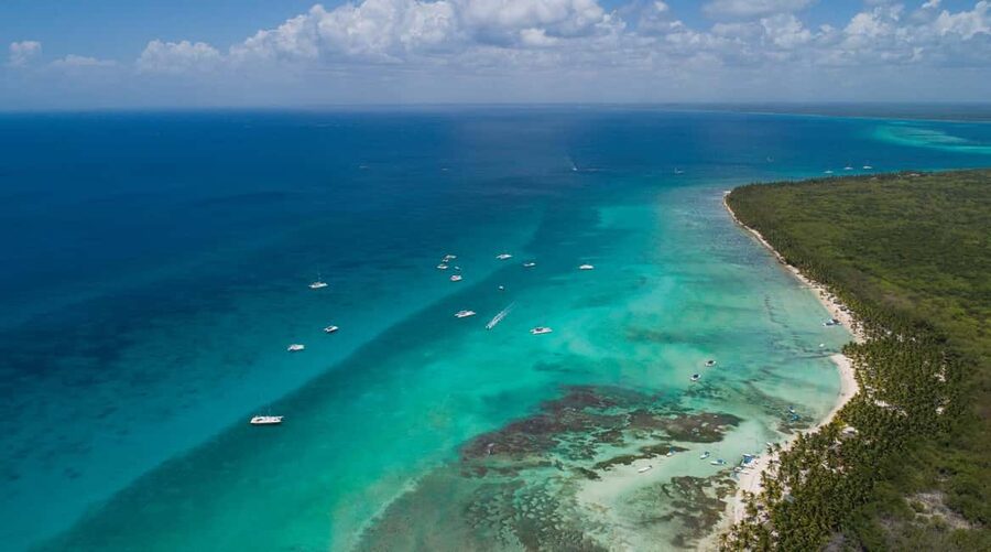 Saona Island Comfort Experience by Catamaran - The Bayahibe snorkeling stop