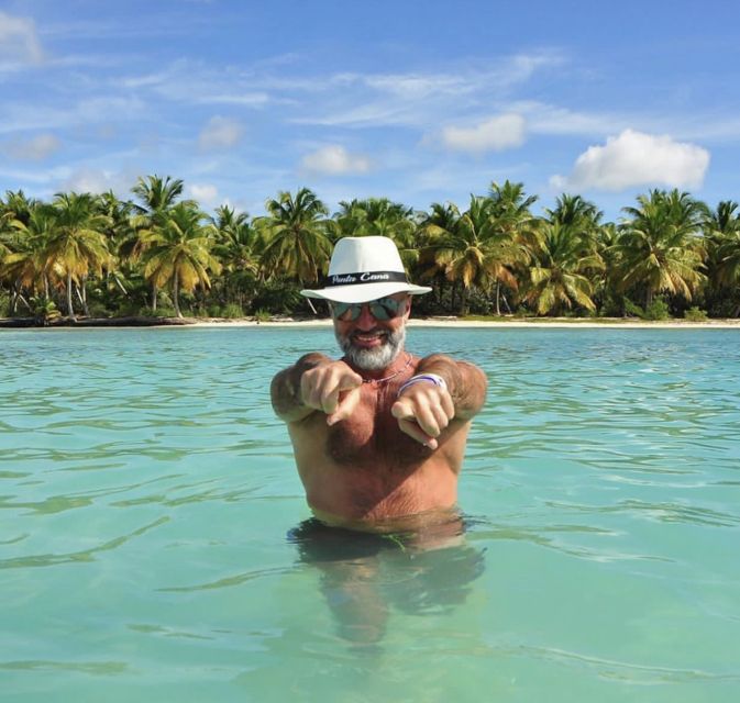 Saona Island Tour All Inclusive Speedboat and Catamaran - The speedboat ride to the natural pool