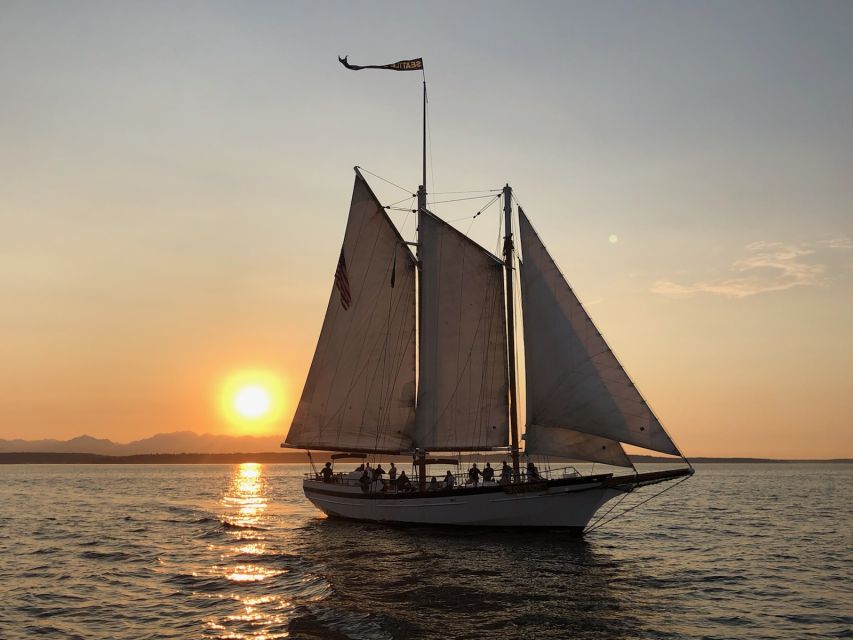 Seattle: Tall Sailboat Sunset Harbor Cruise - Key points to know before you sail