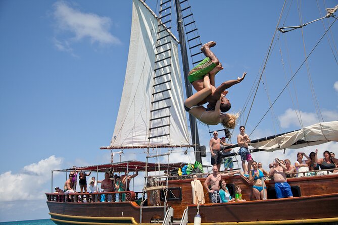 Set Sail in Aruba: Jolly Pirate Cruise with Snorkel Adventure - Malmok gives you an easy first swim
