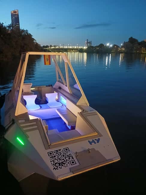 Seville: Sail the River. 100% private - The electric boat is the real selling point