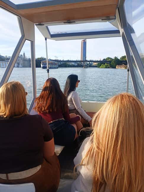 Seville: Sail the River. 100% private - Who will get the most from this ride?