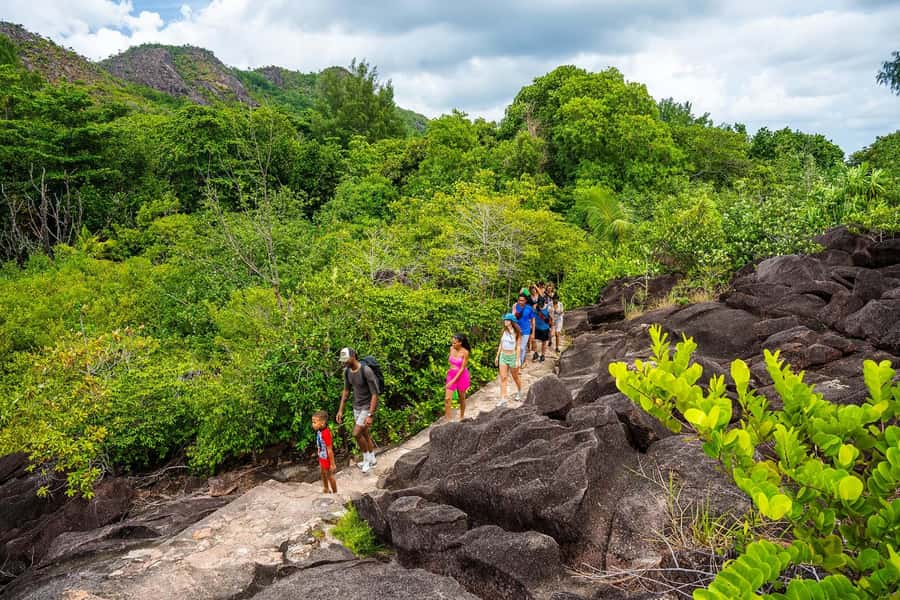Seychelles: St Pierre and Curieuse Catamaran Tour with Lunch - St Pierre starts the day with water and open views