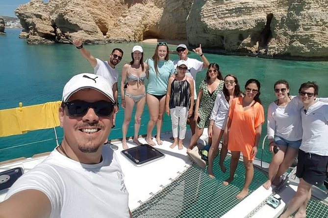 Shared Catamaran All inclusive-Day Cruise to Naxos or Paros - Who will enjoy the day most