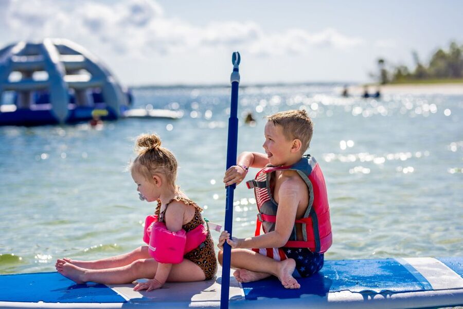 Shell Island: Adventure Tour on the Privateer Catamaran - 105 minutes of water play at Shell Island
