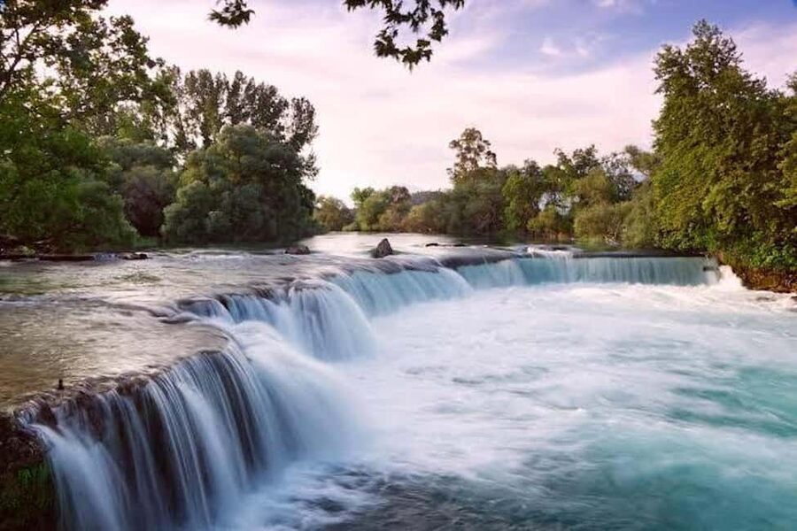 Side: Guided Tour and Electric Catamaran Cruise, Waterfall - Key points at a glance