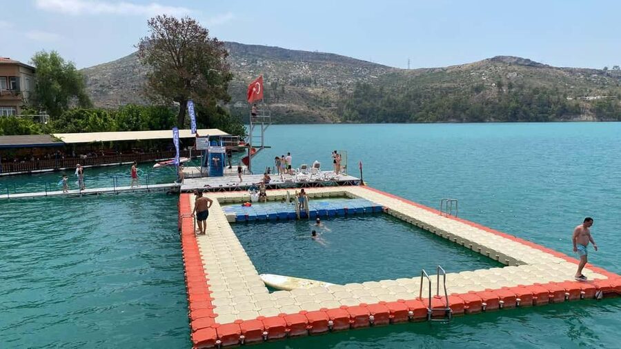 Side: Guided Tour and Electric Catamaran Cruise, Waterfall - Oymapınar Dam provides the big viewpoint