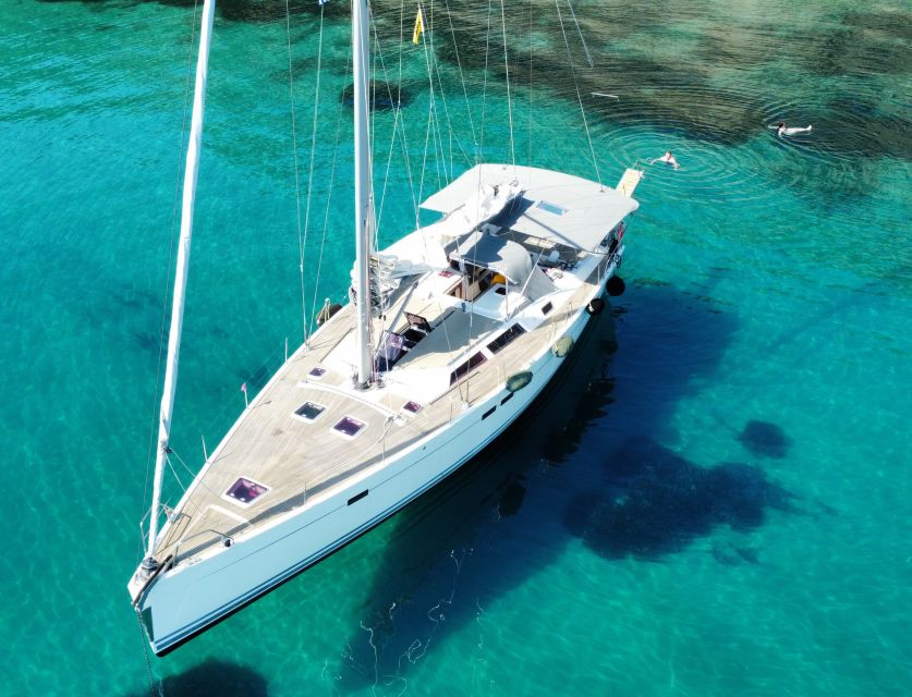 Skiathos: Full-Day Sailing Cruise with Lunch - Tsougria Island and the first clear-water stop