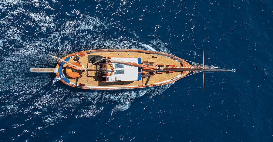 Skiathos: Wooden Sailboat Full- or Half-Day Trip with Meal - At a glance