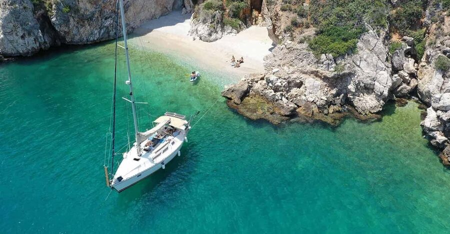 Small-Group Sailing Cruise in Nafplio with Local Treats - Leaving Nafplio for Romvi Beach