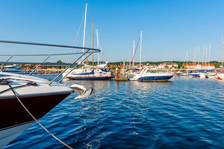 Sopot: Sunset Yachting Experience - From your hotel to Sopot Marina