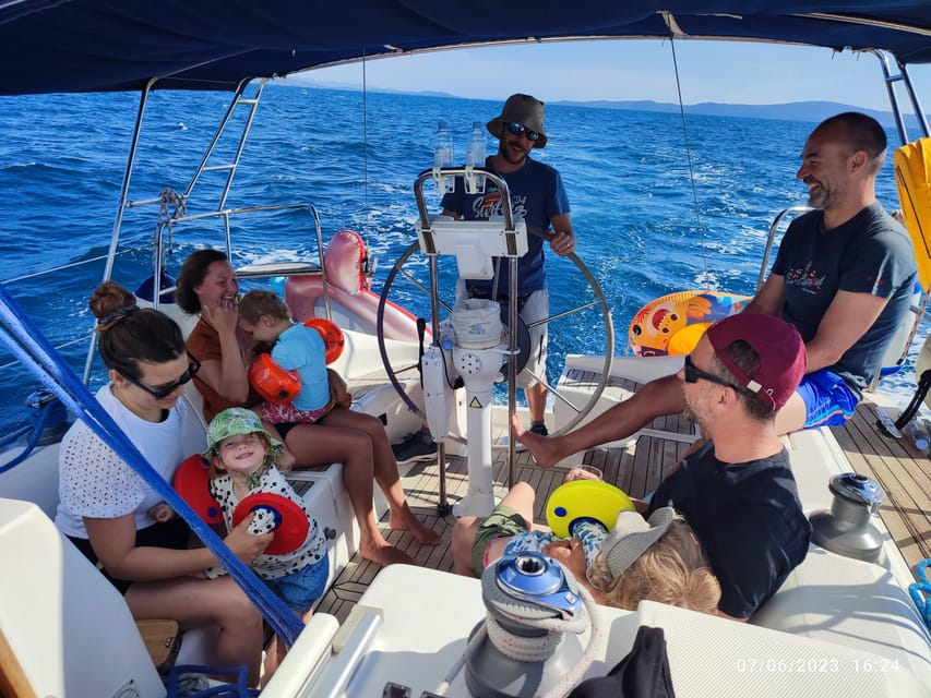 Split: Half Day Sailing Tour with Swim Stop, Snacks and Wine - Wind is part of the bargain