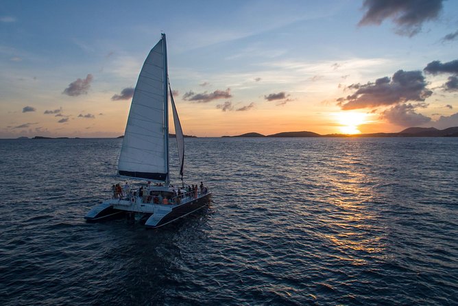 St. John Days End Sunset Sail Open Bar & Hors D'oeuvres - Westin - What the Catamaran Ride Actually Feels Like