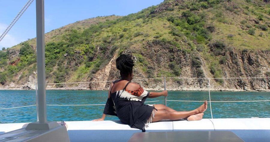 St. Kitts Full-Day Catamaran Cruise to Nevis - Pinneys Beach and your time on Nevis