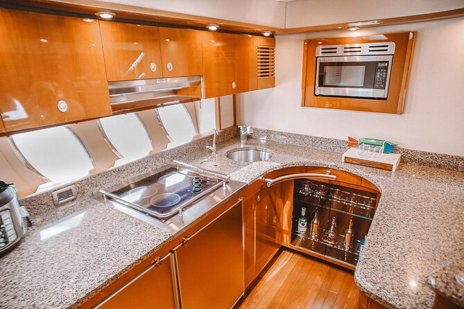 Steel Aweigh 65ft Sea Ray Yacht Rental - Open bar, staterooms, and onboard comfort
