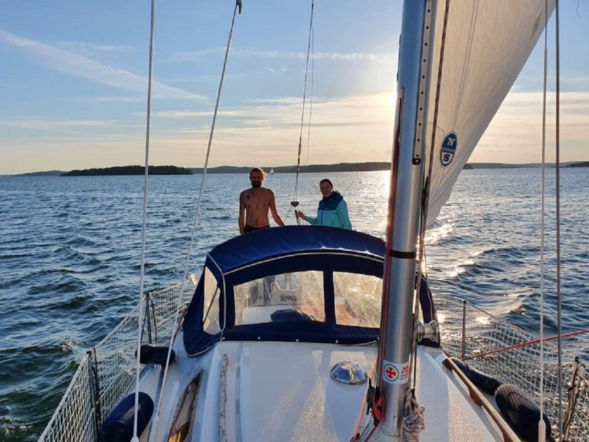 Stockholm: Archipelago Sailing Adventure with Island Chill - Swimming in the Baltic Sea