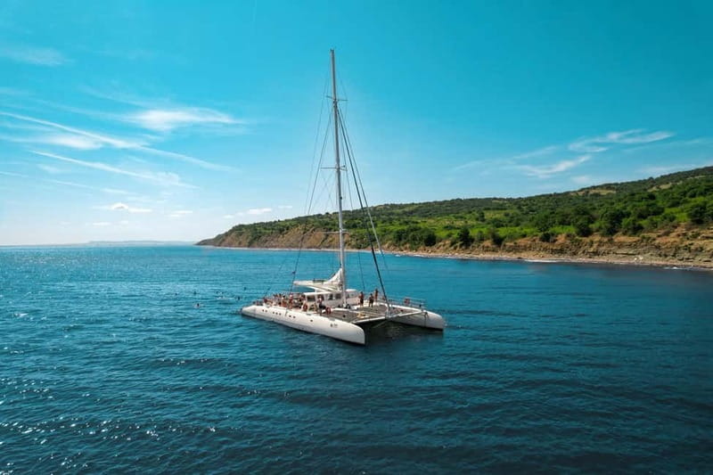 Sunny Beach, Bulgaria: Half-Day Black Sea Catamaran Cruise - The swim and snorkel stop