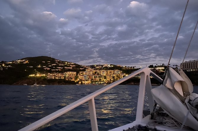 Sunset & Harbor Lights Dinner Sail from the Marriott's Frenchman's Cove - Quick takeaways for The VI Cat dinner sail