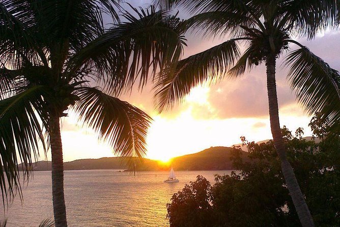Sunset & Harbor Lights Dinner Sail from the Marriott's Frenchman's Cove - Life aboard the 54-foot VI Cat