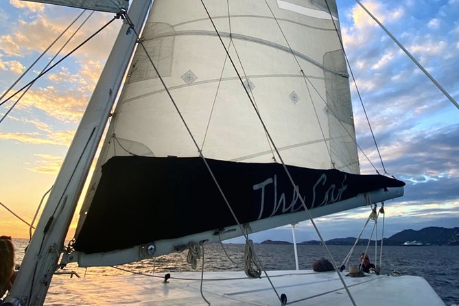 Sunset & Harbor Lights Dinner Sail from the Marriott's Frenchman's Cove - The route toward Little Buck Island