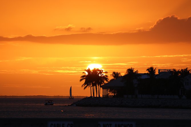 Sunset Sail in Key West with Beverages Included - The sunset view from the water
