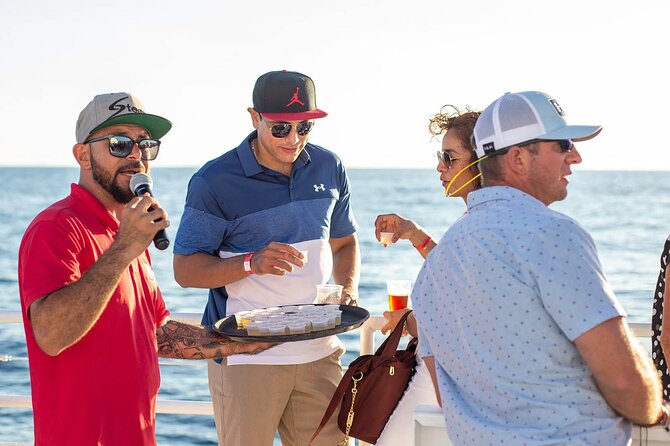 Sunset Sail Tour with Local Food - Pelican Rock and Lover’s Beach from the water