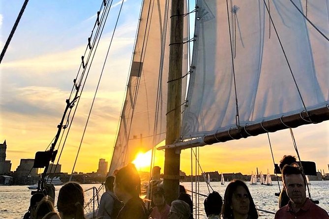Sunset Sailing Cruise on a Tall Ship in Boston Harbor - Setting sail from Fan Pier Marina