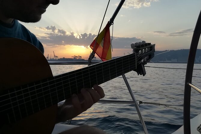 Sunset Sailing Experience w/ Live Spanish Guitar & Spanish Tapas - Tapas, wine, beer, cava, and sangria