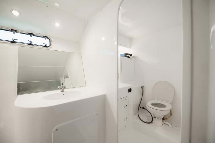 SUNWIND Phuket: Coral and Racha Islands Catamaran Tour - Food, drinks, and comfort aboard