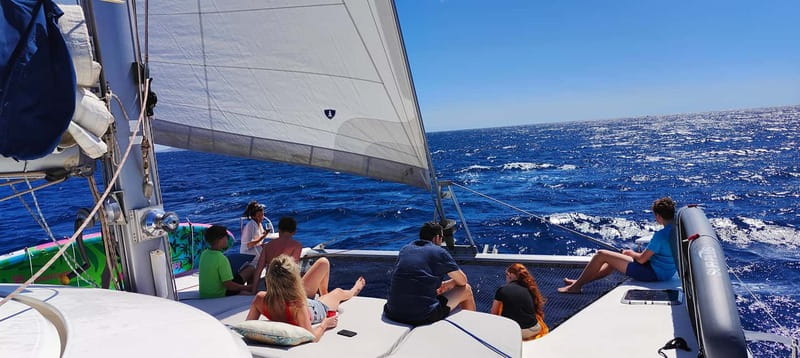 Tenerife: PRIVATE Catamaran cruise with Lunch and Drinks - Setting out from San Miguel Marina