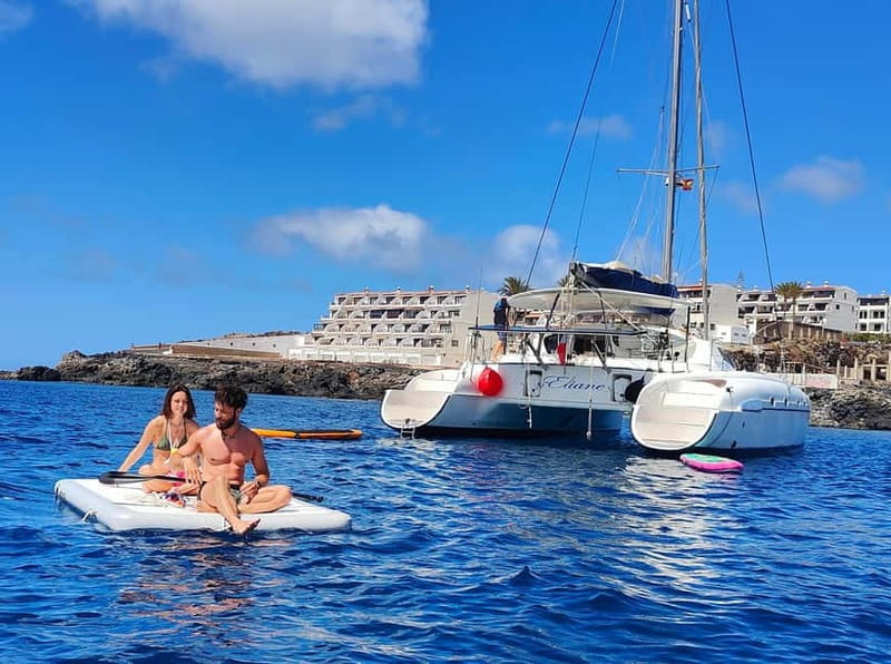 Tenerife: PRIVATE Catamaran cruise with Lunch and Drinks - Two hours at the favorite anchorage