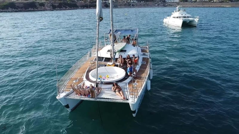 Torrevieja: Catamaran cruise and sunset with swimming - How much value do you get for $65?