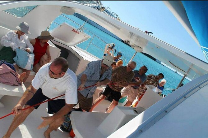 Tropical Catamaran Snorkeling & Sailing - Boat space, shade, and comfort